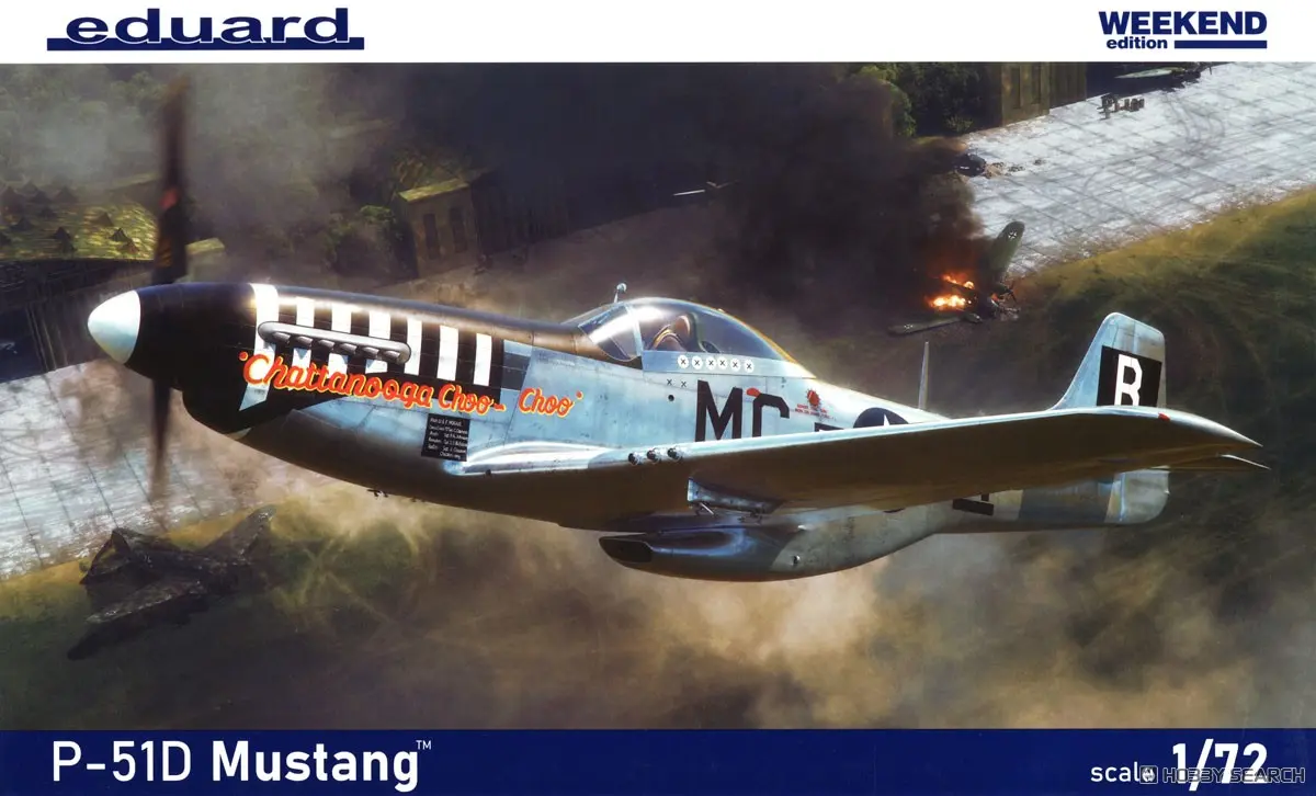 1/72 Scale Model Kit - Weekend edition - Fighter aircraft model kits / North American P-51 Mustang