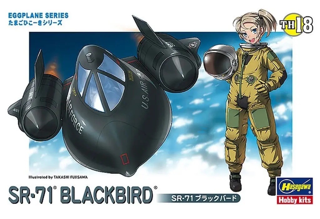 Plastic Model Kit - Egg Plane / SR-71 Blackbird