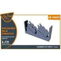 1/72 Scale Model Kit - Detail-Up Parts / Vickers Wellington
