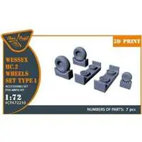 1/72 Scale Model Kit - Detail-Up Parts / Westland Wessex