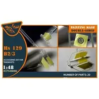 1/48 Scale Model Kit - Detail-Up Parts / Henschel Hs 129