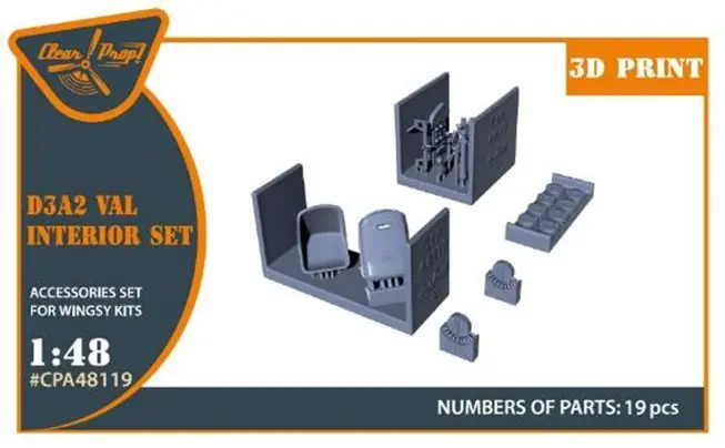 1/48 Scale Model Kit - Detail-Up Parts / Aichi D3A