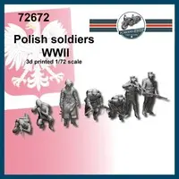 1/72 Scale Model Kit - People/Animals / Infantry