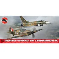 1/72 Scale Model Kit - Fighter aircraft model kits / Eurofighter Typhoon & Hawker Hurricane