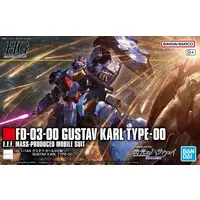 Gundam Models - Mobile Suit Gundam Hathaway / FD-03 Gustav Karl