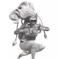 1/20 Scale Model Kit - Girls in action series