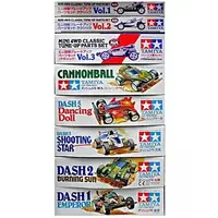 1/32 Scale Model Kit - Mini 4WD Parts / Cannon Ball & Dancing Doll