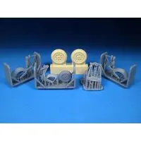 1/48 Scale Model Kit - Detail-Up Parts / Gloster Meteor