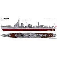 1/700 Scale Model Kit - Warship plastic model kit / Japanese destroyer Yūgumo