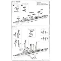 1/700 Scale Model Kit - Warship plastic model kit / Japanese destroyer Yūgumo