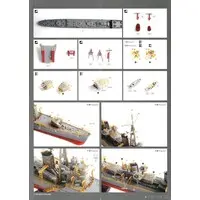 1/700 Scale Model Kit - Warship plastic model kit / Japanese destroyer Yūgumo