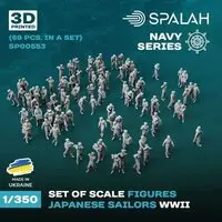 1/350 Scale Model Kit - Warship plastic model kit