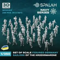 1/350 Scale Model Kit - Warship plastic model kit