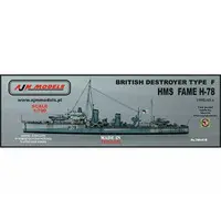1/700 Scale Model Kit - Warship plastic model kit