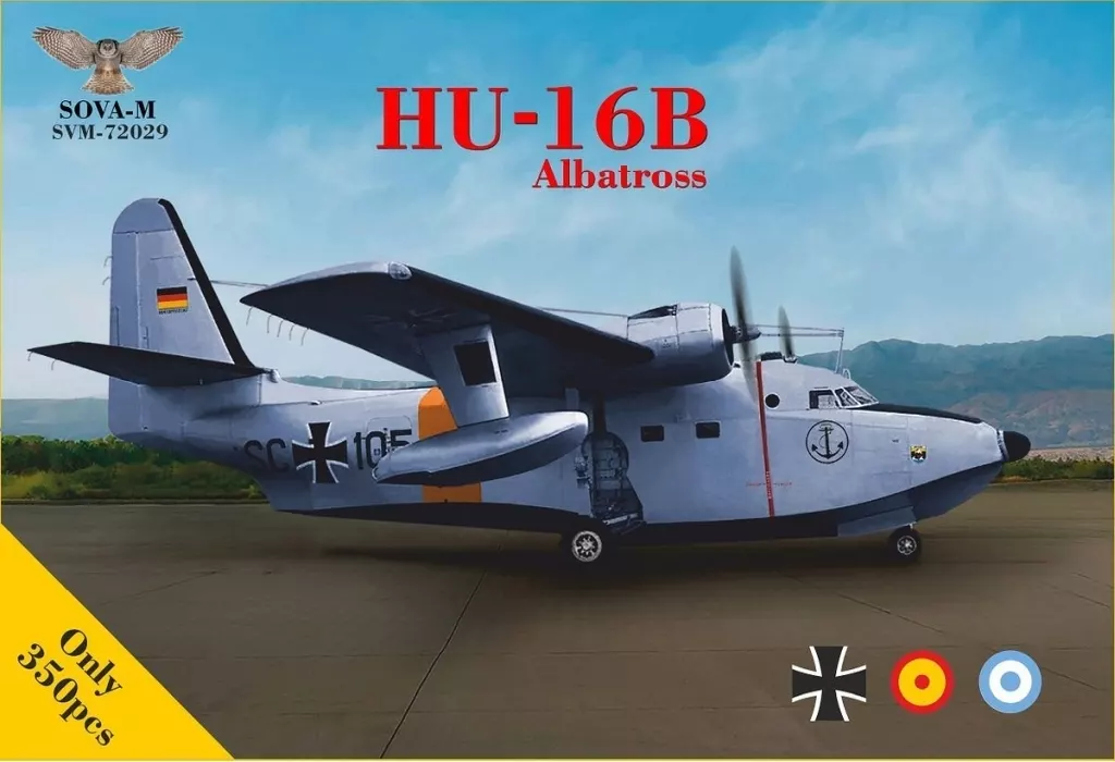 1/72 Scale Model Kit - Seaplane / Grumman HU-16 Albatross