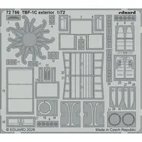1/72 Scale Model Kit - Etching parts