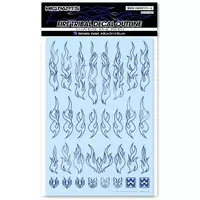 1/24 Scale Model Kit - 1/32 Scale Model Kit - Fire Tribal Decal