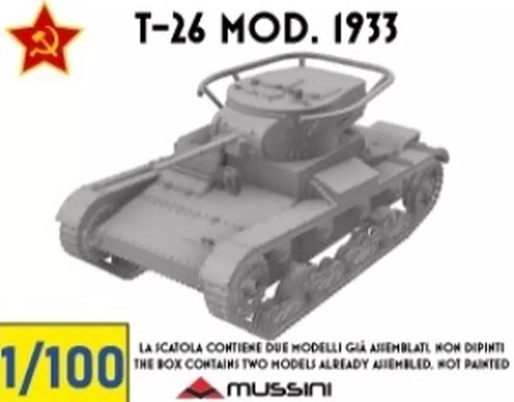 1/100 Scale Model Kit - 1/72 Scale Model Kit - Tank