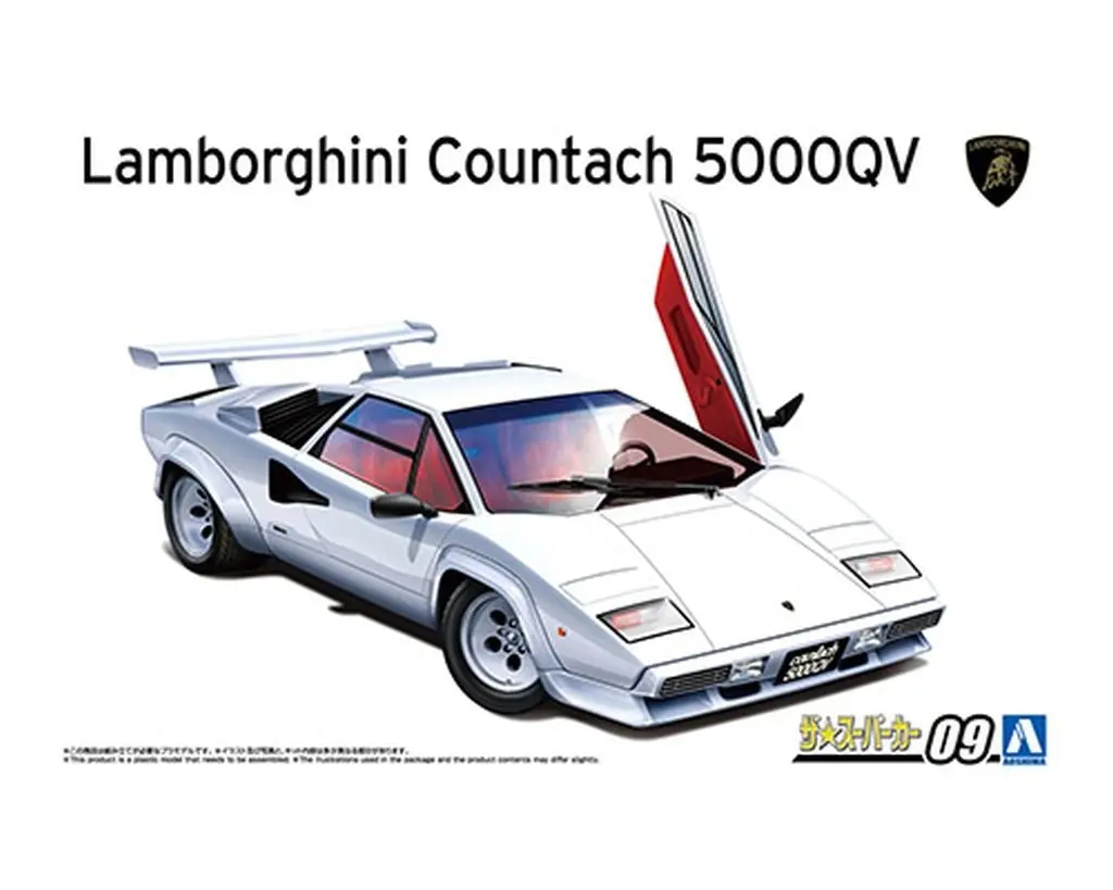 1/24 Scale Model Kit - Lamborghini / Countach ([再販予約] 1/24 '85