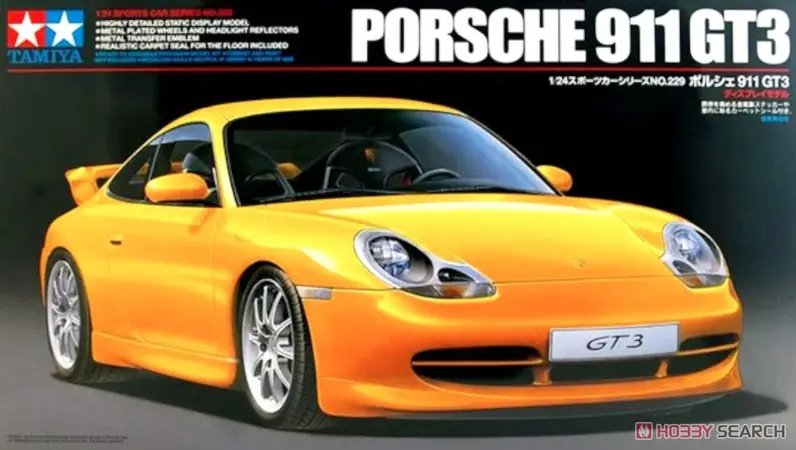 1/24 SCALE PORSCHE 911 GT3 Model Kit