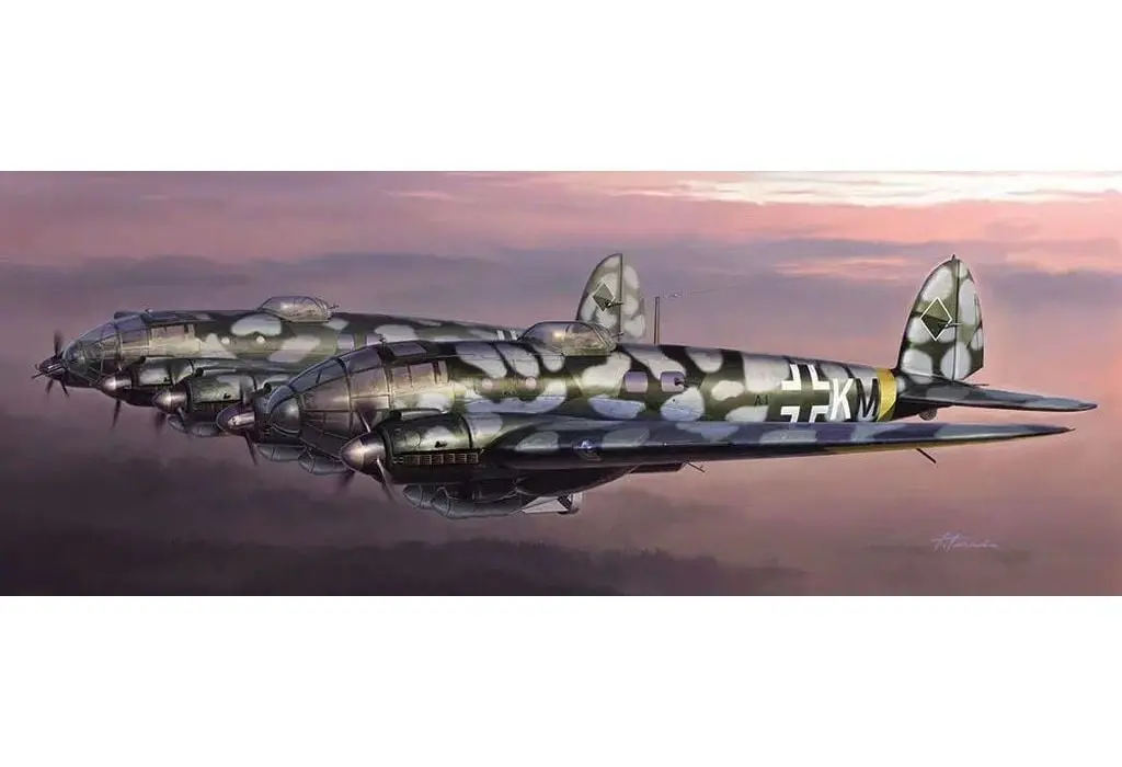 1/72 Scale Model Kit - Fighter aircraft model kits / Heinkel He 111 & Heinkel