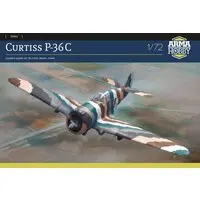 1/72 Scale Model Kit - Fighter aircraft model kits / Curtiss P-36 Hawk