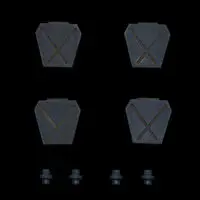 Plastic Model Parts - Armored Trooper Votoms / Scope Dog & Burglary Dog