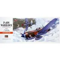 1/72 Scale Model Kit - Fighter aircraft model kits / Curtiss P-40 Warhawk