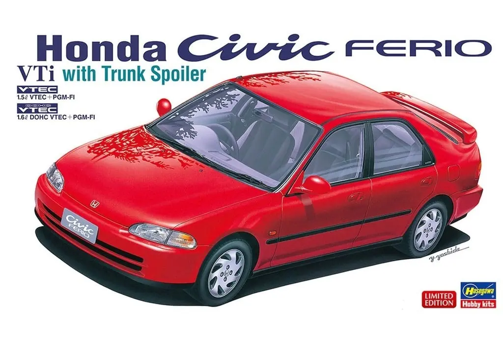 1/24 Scale Model Kit - Honda / Honda Civic Ferio VTi