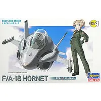 Plastic Model Kit - Egg Plane / F/A-18 Hornet