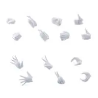 MEGALOMARIA UNLIMITED UNIVERSE - MEGALOMARIA M.S.G EX HAND UNIT [Female Type A] WHITE Ver. Model Kit