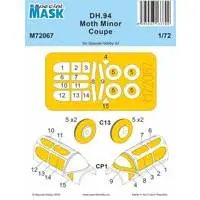 1/72 Scale Model Kit (DH.94 モス・マイナー・クーペ 塗装マスクシール (スペシャルホビー用) (プラモデル))