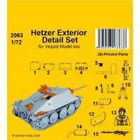 1/72 Scale Model Kit - Tank / Hetzer