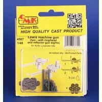 1/48 Scale Model Kit (ウェストランド ライサンダー用 ルイス機関銃 (2種 x 各1入) (エアフィックス用) (プラモデル))