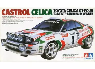 1/24 SCALE CASTROL CELICA (TOYOTA CELICA GT-FOUR '93 MONTE-CARLO RALLY WINNER) Model Kit