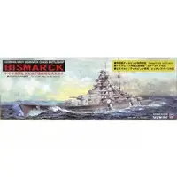 1/700 Scale Model Kit - SKY WAVE / German battleship Bismarck