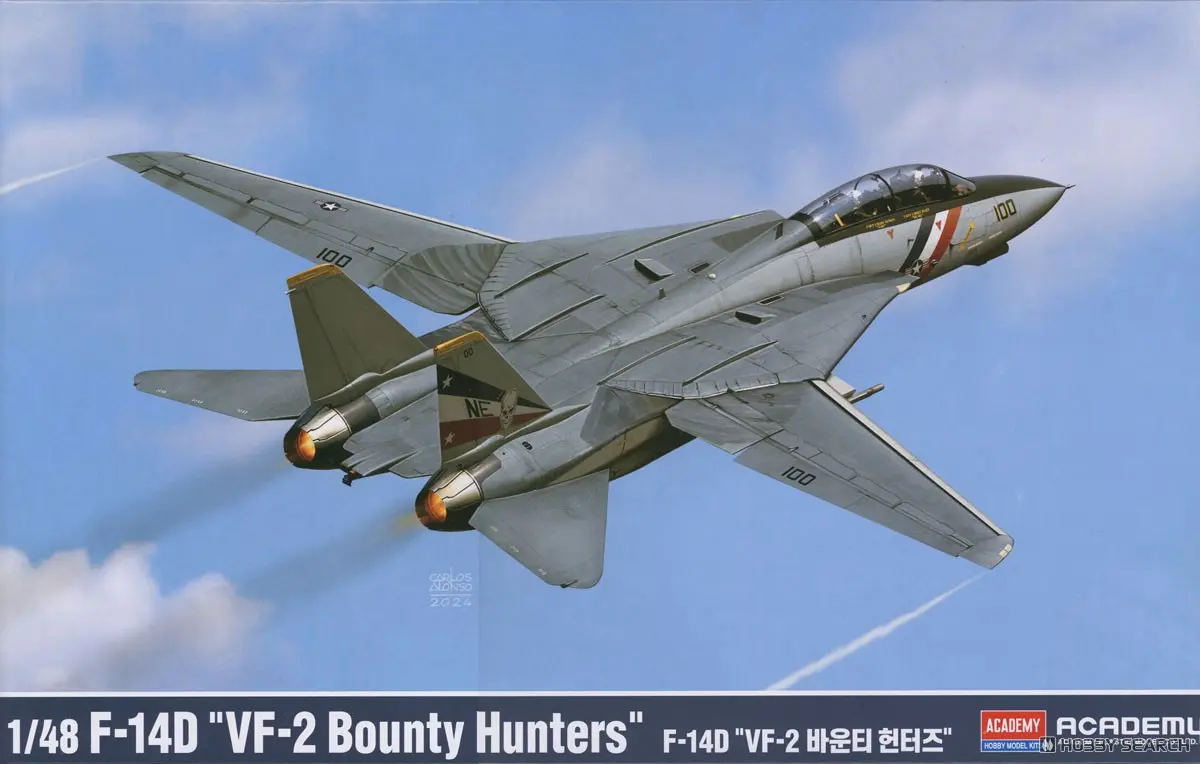 1/48 Scale Model Kit - Fighter aircraft model kits / F-14