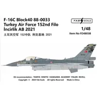 1/48 Scale Model Kit - Fighter aircraft model kits / F-16 Fighting Falcon