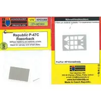 1/72 Scale Model Kit - Fighter aircraft model kits / P-47 Thunderbolt