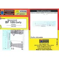 1/72 Scale Model Kit - Fighter aircraft model kits / Messerschmitt Bf 109