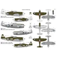 1/72 Scale Model Kit - Fighter aircraft model kits / P-47 Thunderbolt