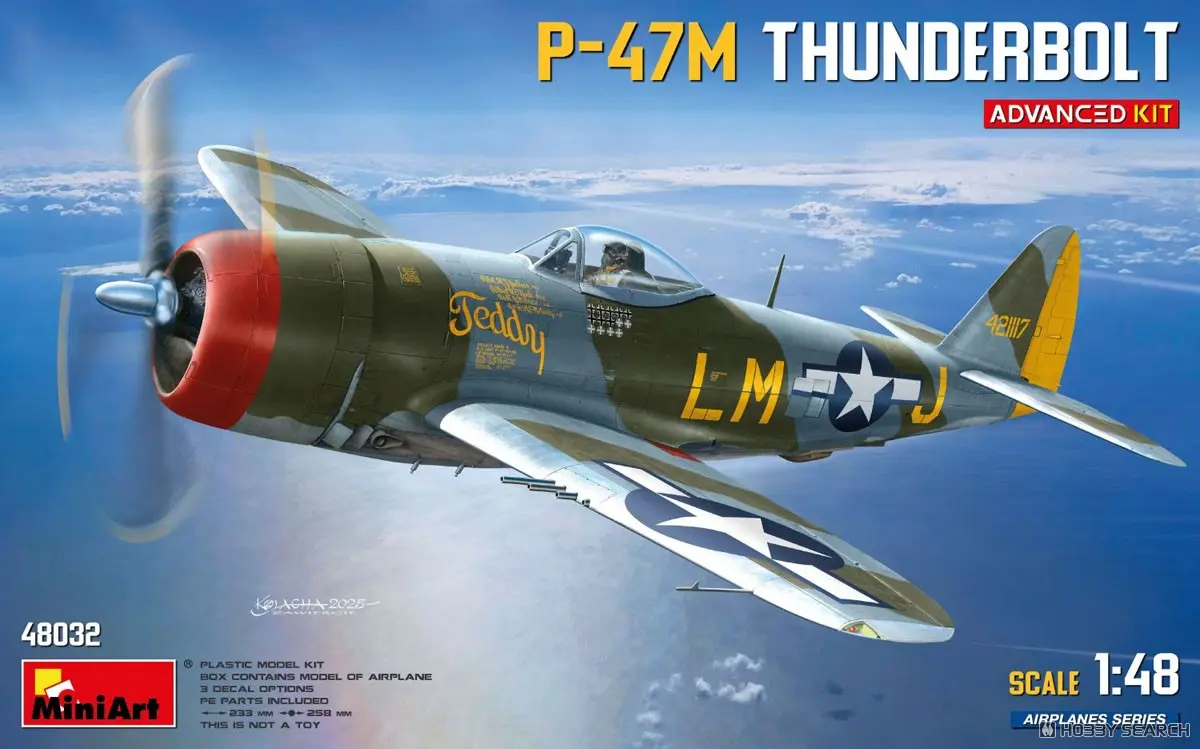 1/48 Scale Model Kit - Fighter aircraft model kits / P-47 Thunderbolt