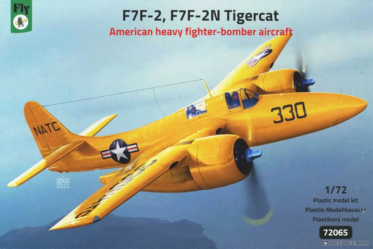 1/72 Scale Model Kit - Fighter aircraft model kits / Grumman F7F Tigercat