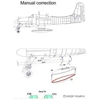1/72 Scale Model Kit - Fighter aircraft model kits / Grumman F7F Tigercat