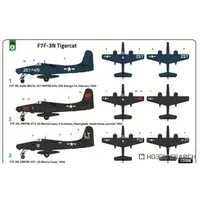 1/72 Scale Model Kit - Fighter aircraft model kits / Grumman F7F Tigercat