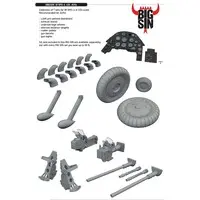 1/24 Scale Model Kit - Grade Up Parts / Messerschmitt Bf 109