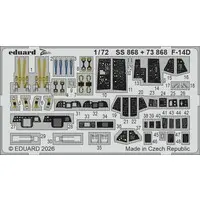 1/72 Scale Model Kit - Etching parts / F-14