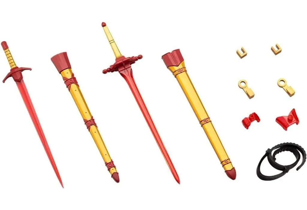 M.S.G Modeling Support Goods - VIRTUOUS STYLE09 SWORD SET A FLAMERITE Ver. Model Kit