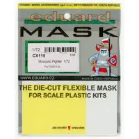 1/72 Scale Model Kit (1/72 Mosquito Fighter マスクシール [CX119])
