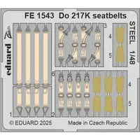 1/48 Scale Model Kit - Etching parts / Dornier Do 217